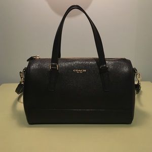 COACH small saffiano satchel